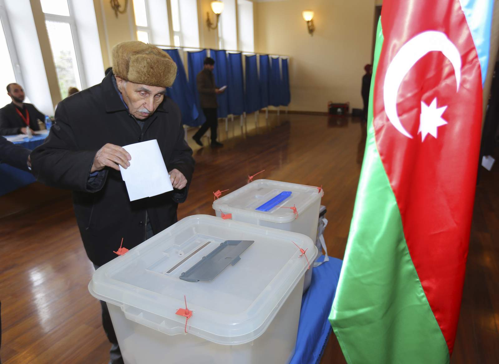 Azerbaijan voters choose new parliament in ex-Soviet nation