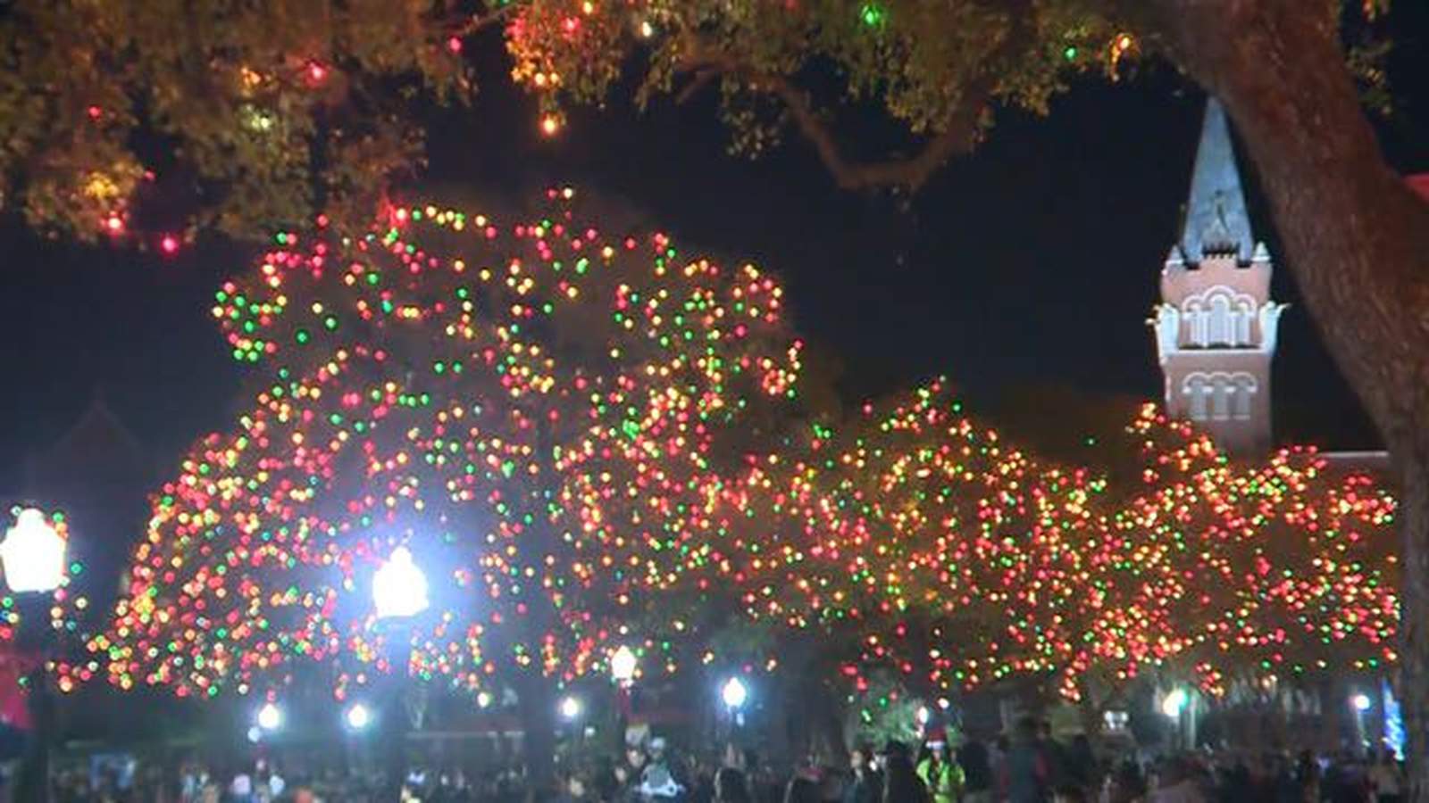 WATCH: UIW kicks off Light the Way holiday event