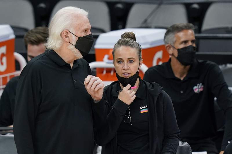 Becky Hammon hopes it becomes normal for women to get NBA jobs