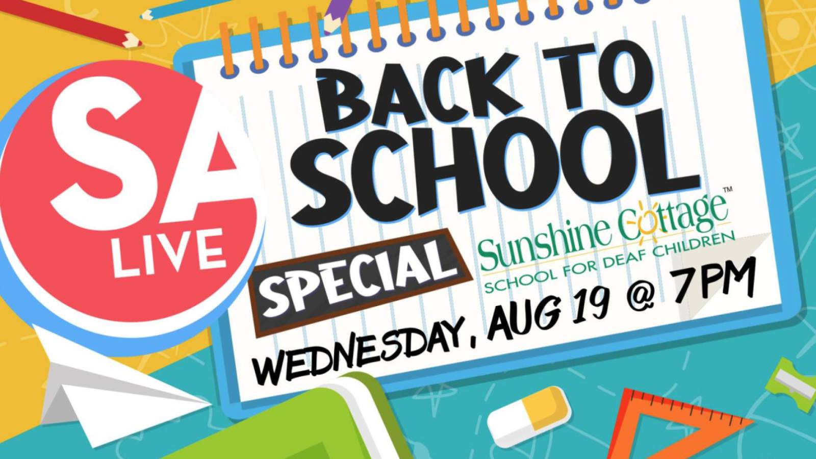 As seen on SA Live - 2020 Back to School Special in Primetime