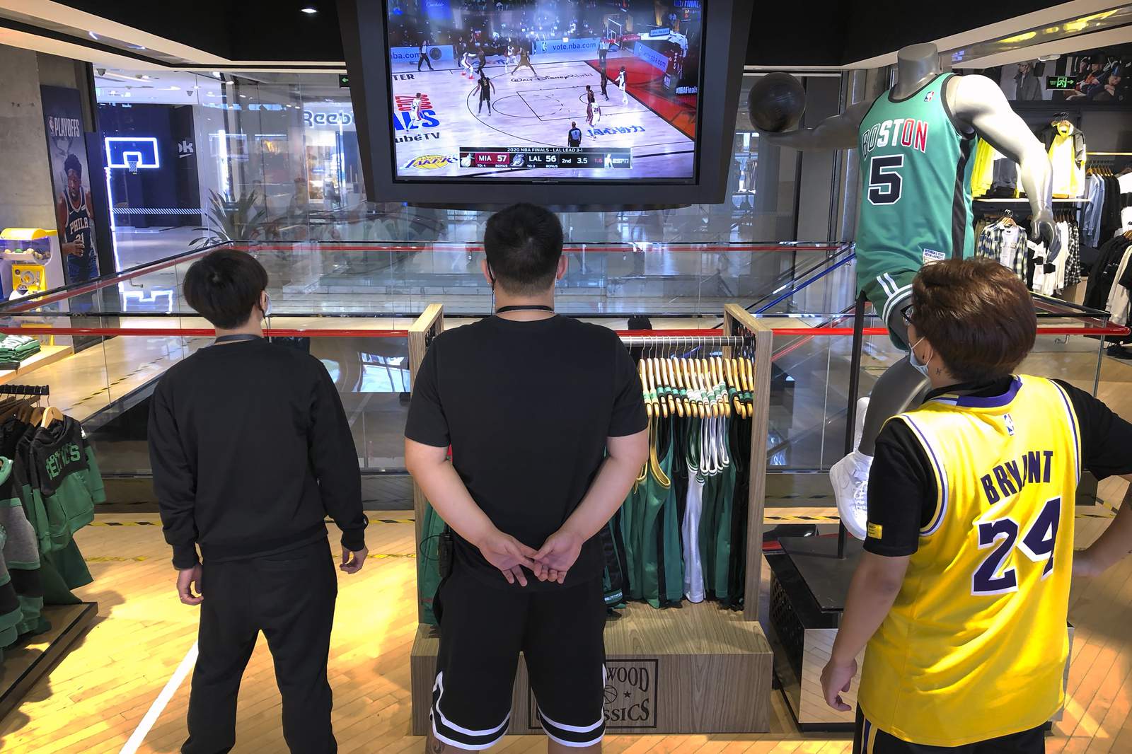 NBA returning to Chinese state television after 1-year ban