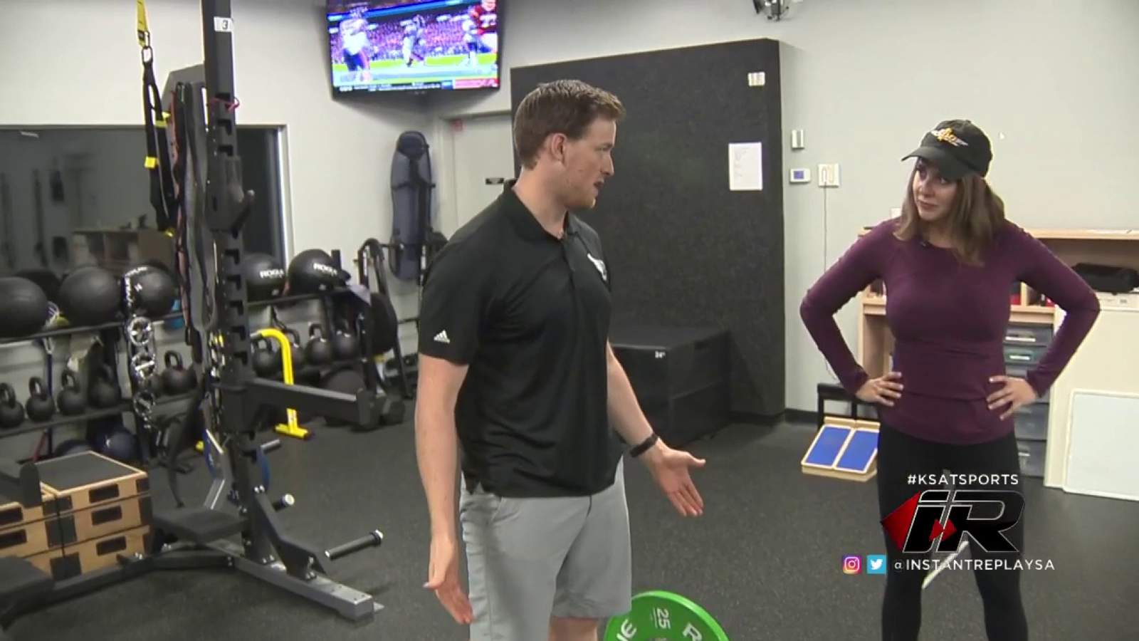 Behind-the-scenes workout with the San Antonio Rampage