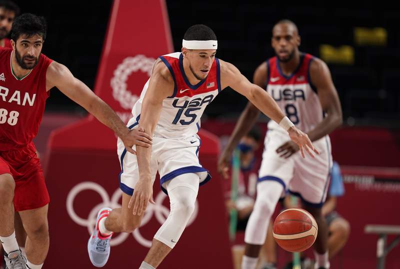 US trio puts NBA Finals behind, turns focus to Olympic gold