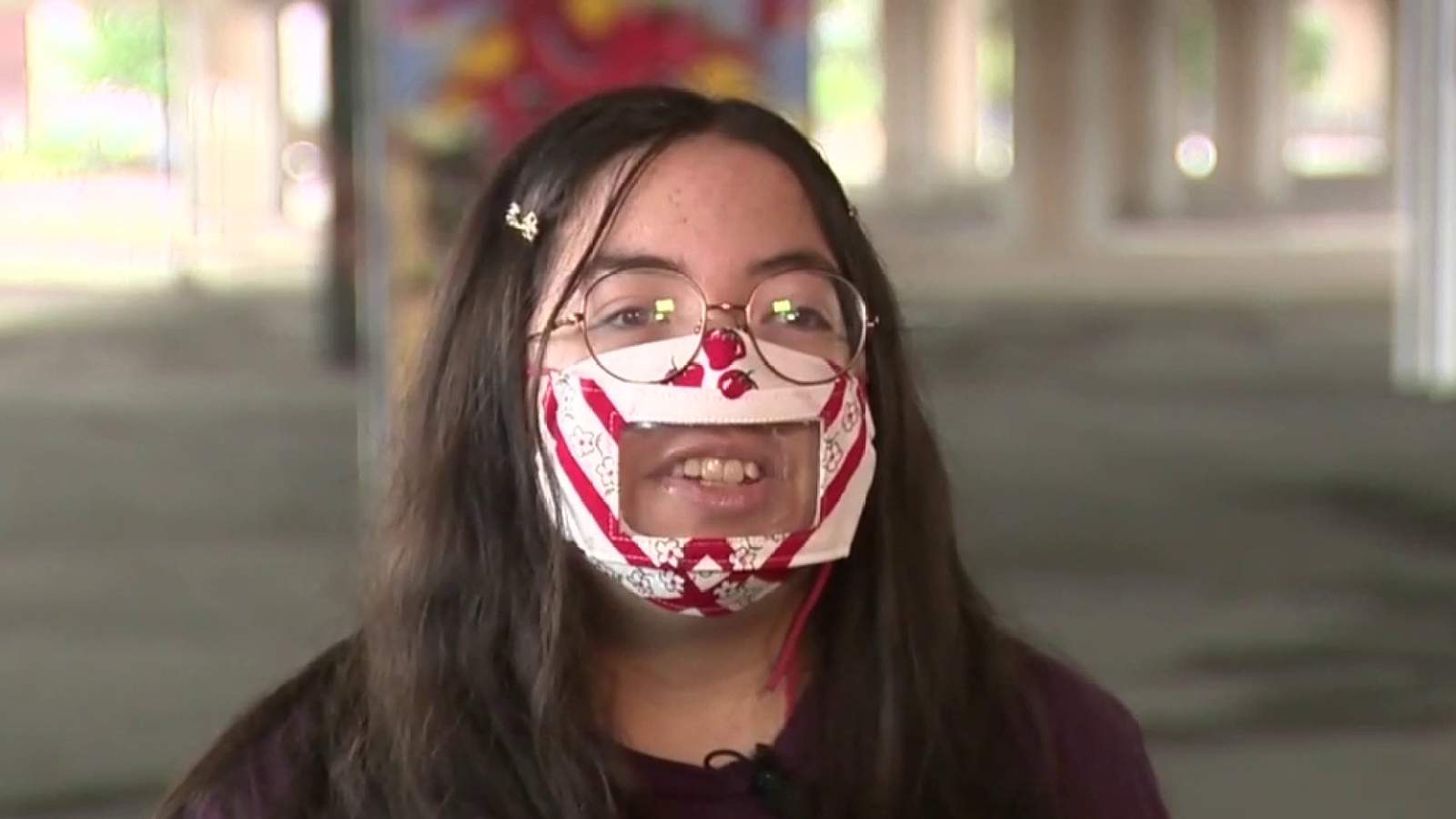 San Antonio student starts nonprofit to provide clear face masks for deaf, hard of hearing individuals