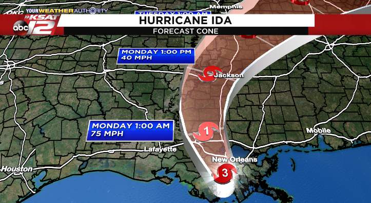 Category 4 Hurricane Ida makes landfall in Louisiana