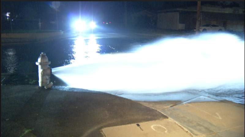 SAPD investigating fire hydrant mischief on North Side