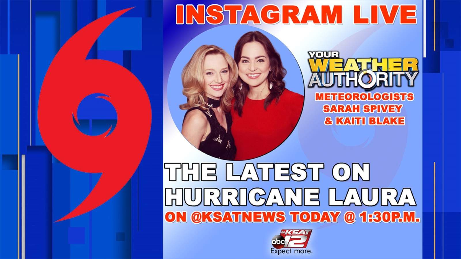 Weather Authority meteorologists Sarah Spivey & Kaiti Blake give an update on Hurricane Laura