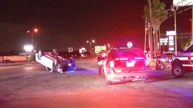 Pair avoid serious injury in rollover crash on NW Side, police say