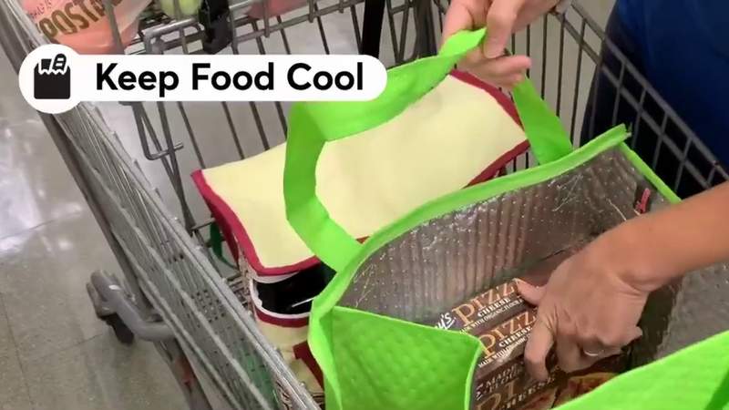 How to keep groceries safe in a hot car