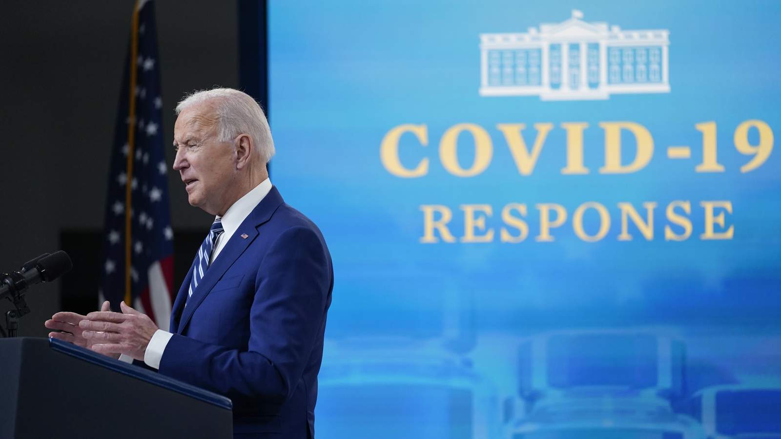 AP-NORC poll: Biden bolstered by strong marks on pandemic