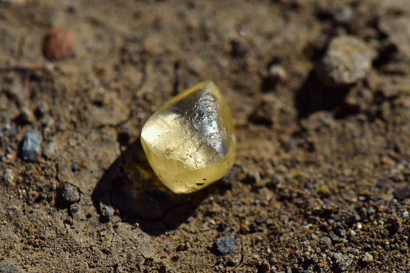 Woman finds 4.38-carat yellow diamond at the only public diamond mine in the US