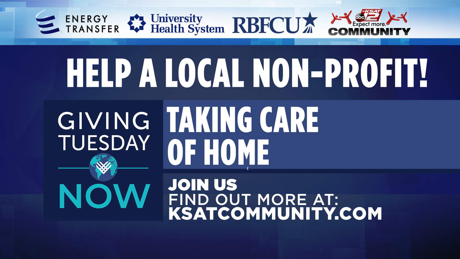 Ksat Community Giving Tuesday Taking Care Of Home