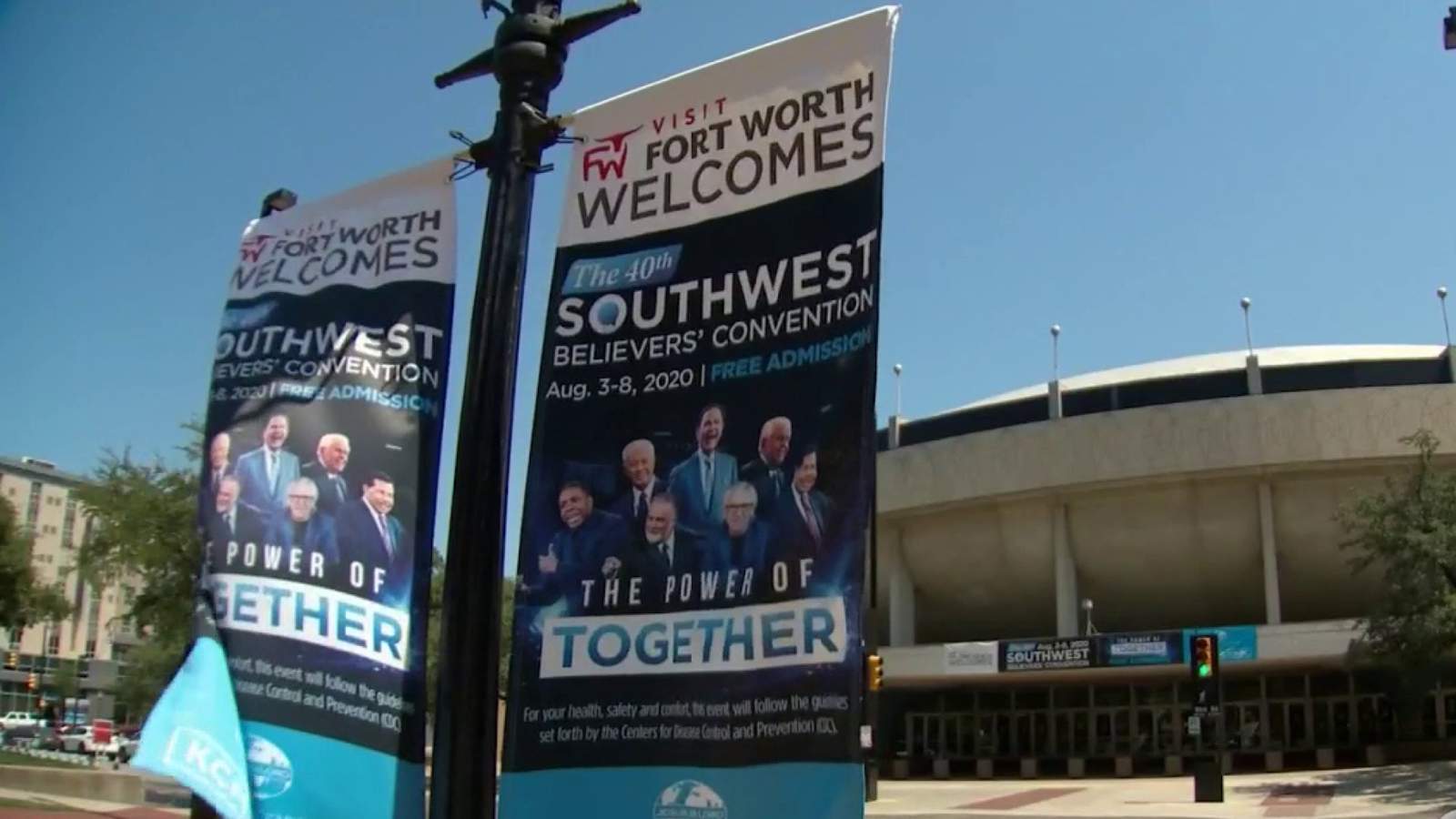 Tarrant County Judge disappointed as Southwest Believers Convention draws large, unmasked crowds