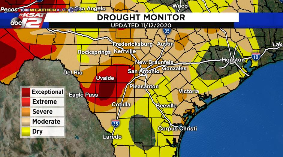 ‘Exceptional drought’ underway for parts of South Texas