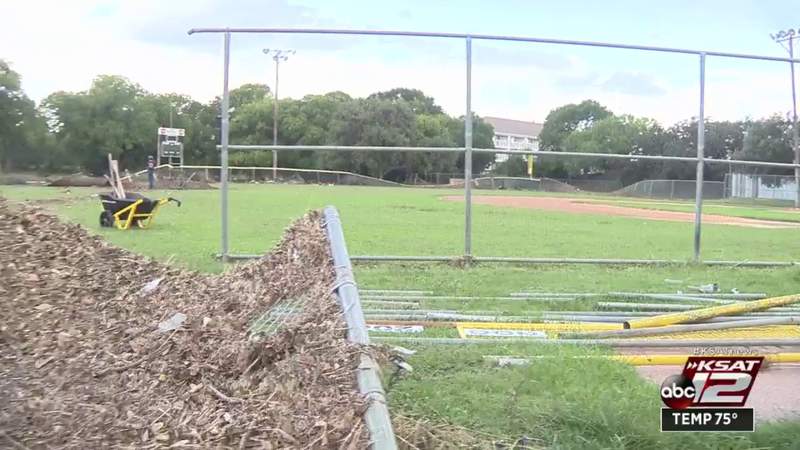 Organizers work to repair North Side Little League baseball field ruined by floods