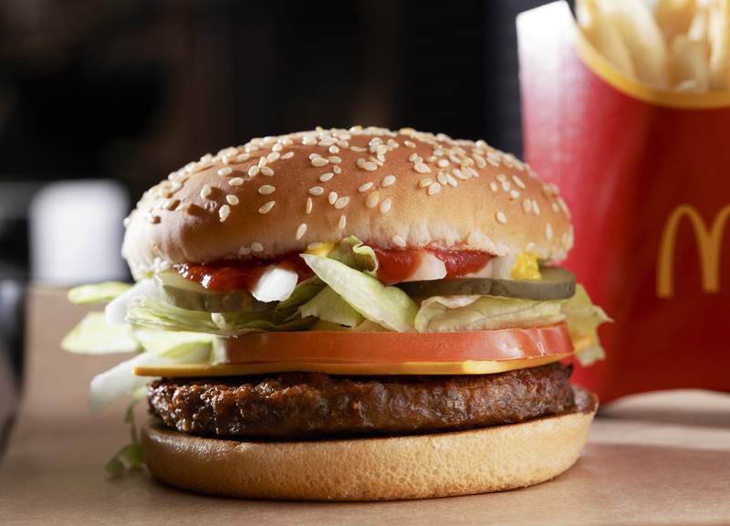 McDonald's introducing McPlant vegan burger in UK, Ireland
