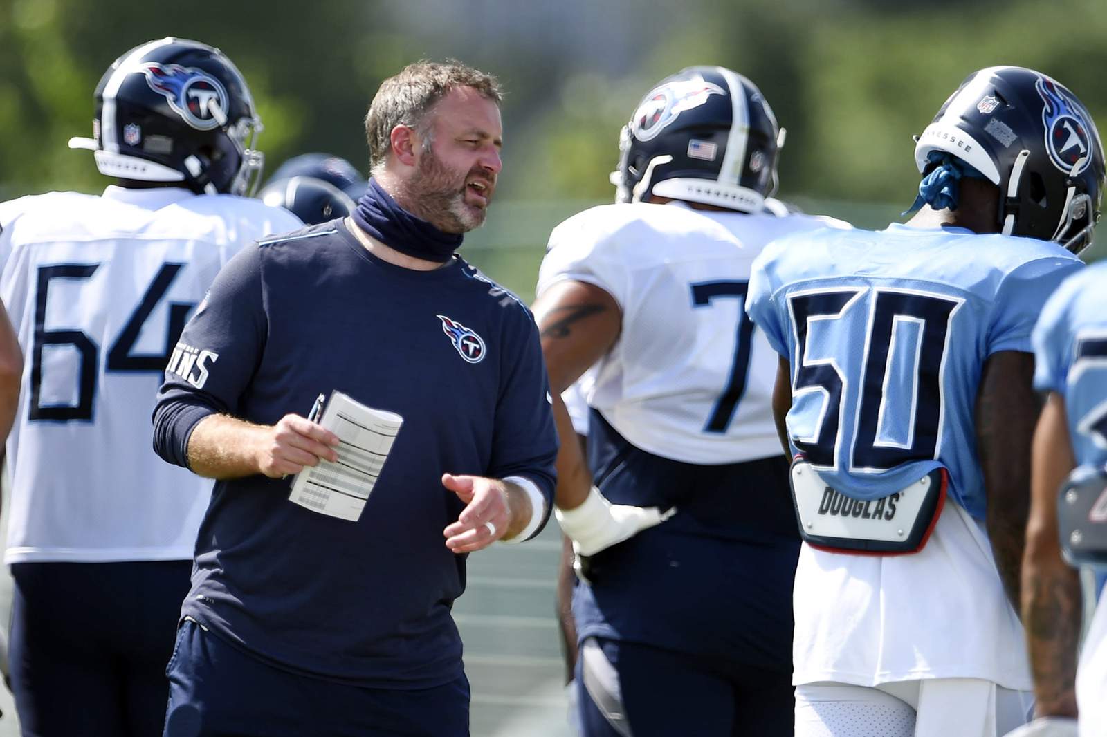 AP source: Titans have 2 new positives, none for rest of NFL