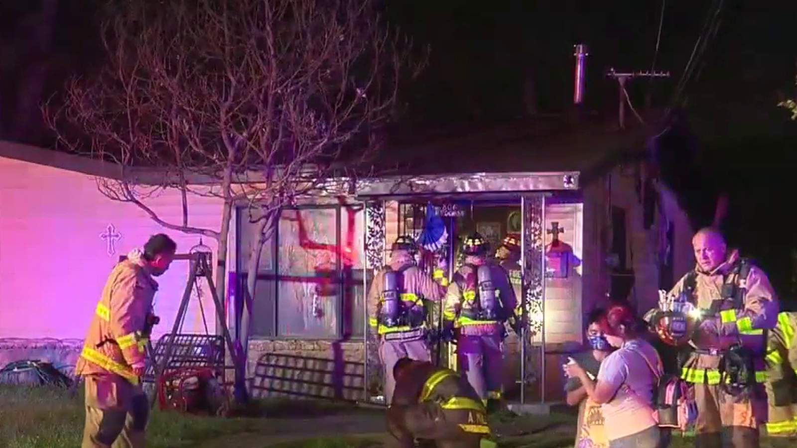 Firefighter injured in South Side house fire, officials say