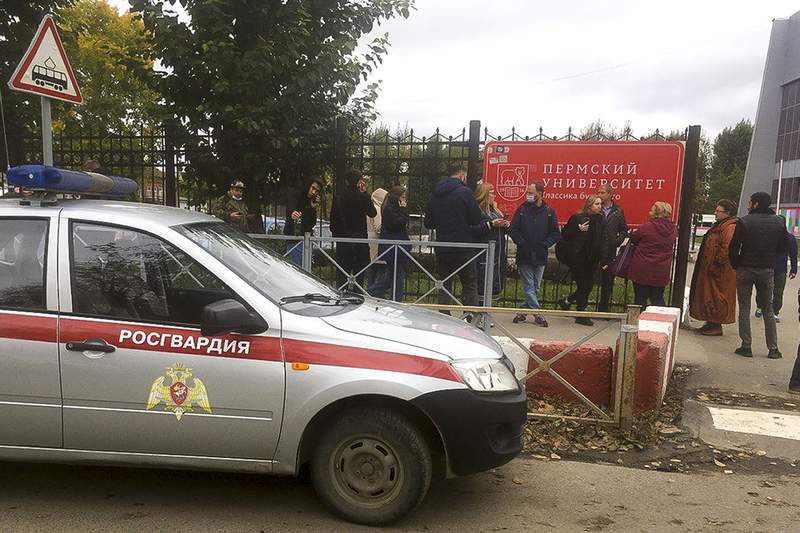 Shooting in Russian university leaves 8 dead