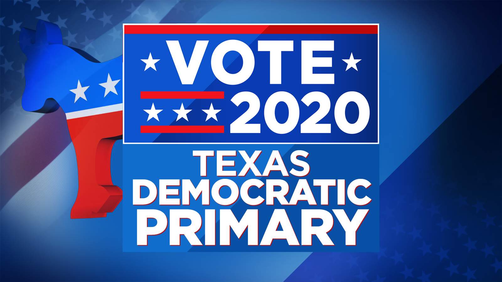 This is the 2020 Democratic March Primary ballot for Bexar County