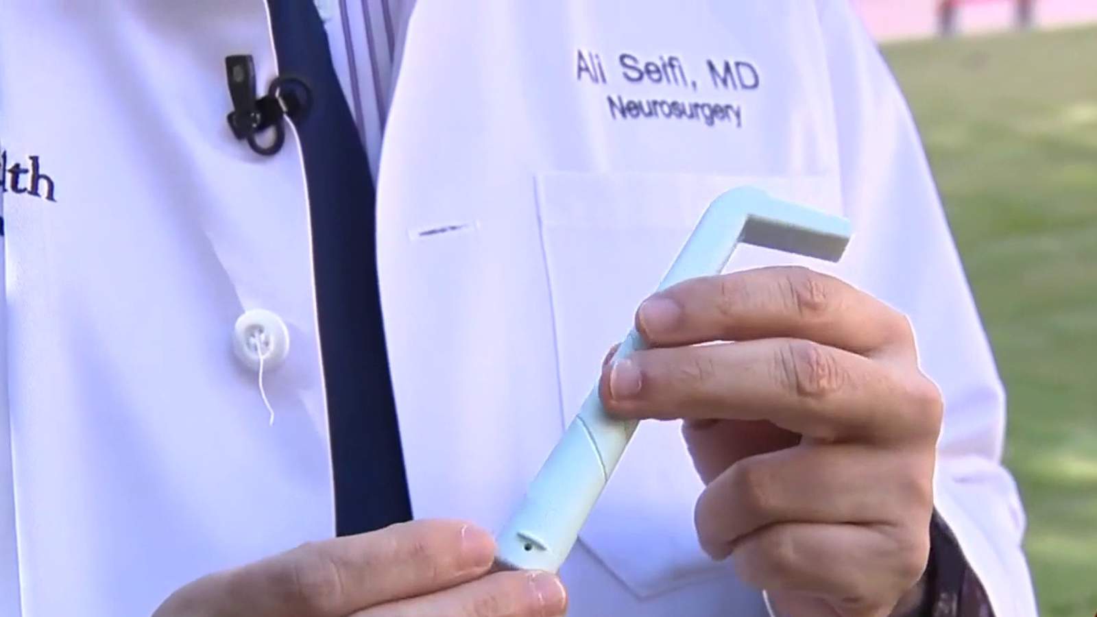 UT Health San Antonio physician develops device to relieve hiccups