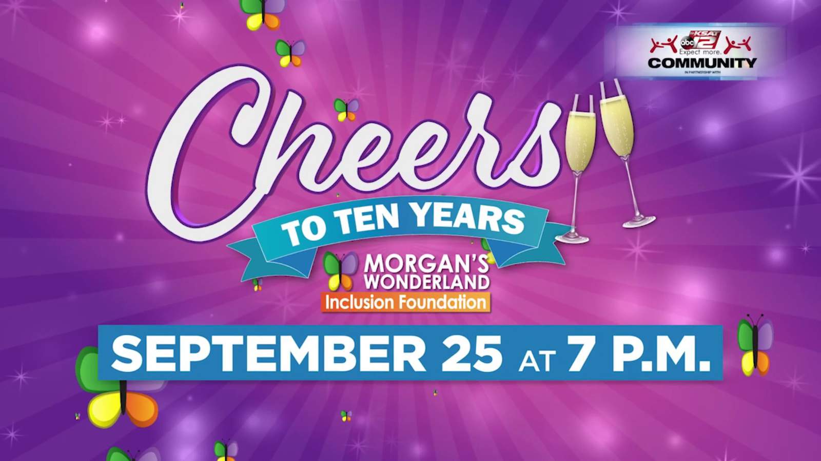 KSAT Community spotlight: Morgan’s Wonderland ‘Cheers to Ten Years’ virtual gala