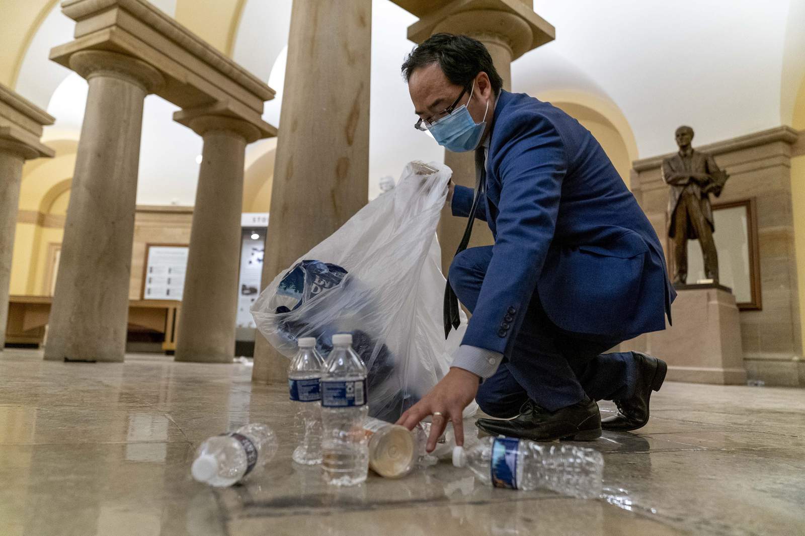 'What else could I do?' NJ Rep. Kim helps clean up Capitol