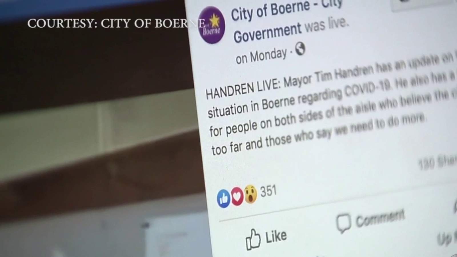 Boerne mayor connecting with constituents through social media