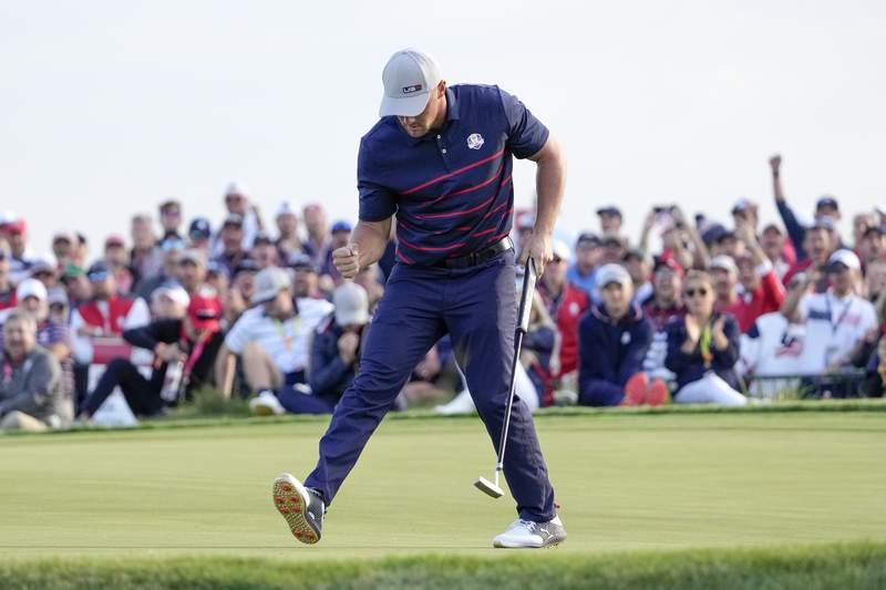 DeChambeau provides plenty of power on Ryder Cup's first day