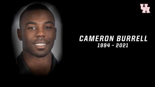 Houston NCAA sprinting champ Cameron Burrell dead at age 26