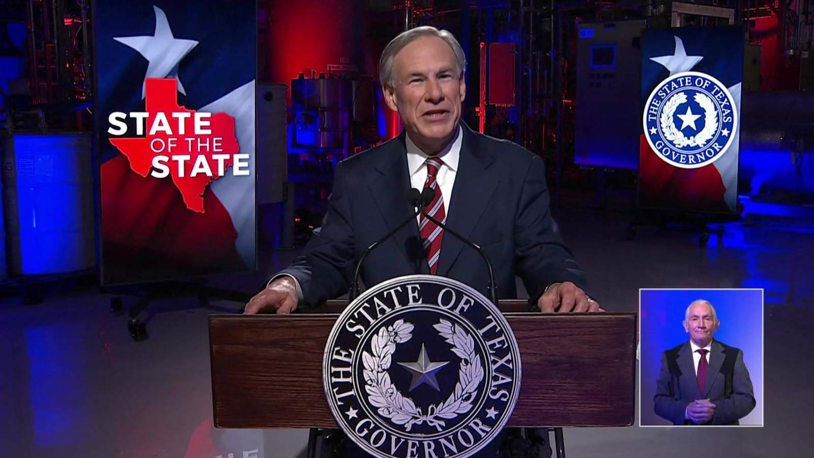 WATCH: Gov. Abbott to deliver State of the State address Monday night