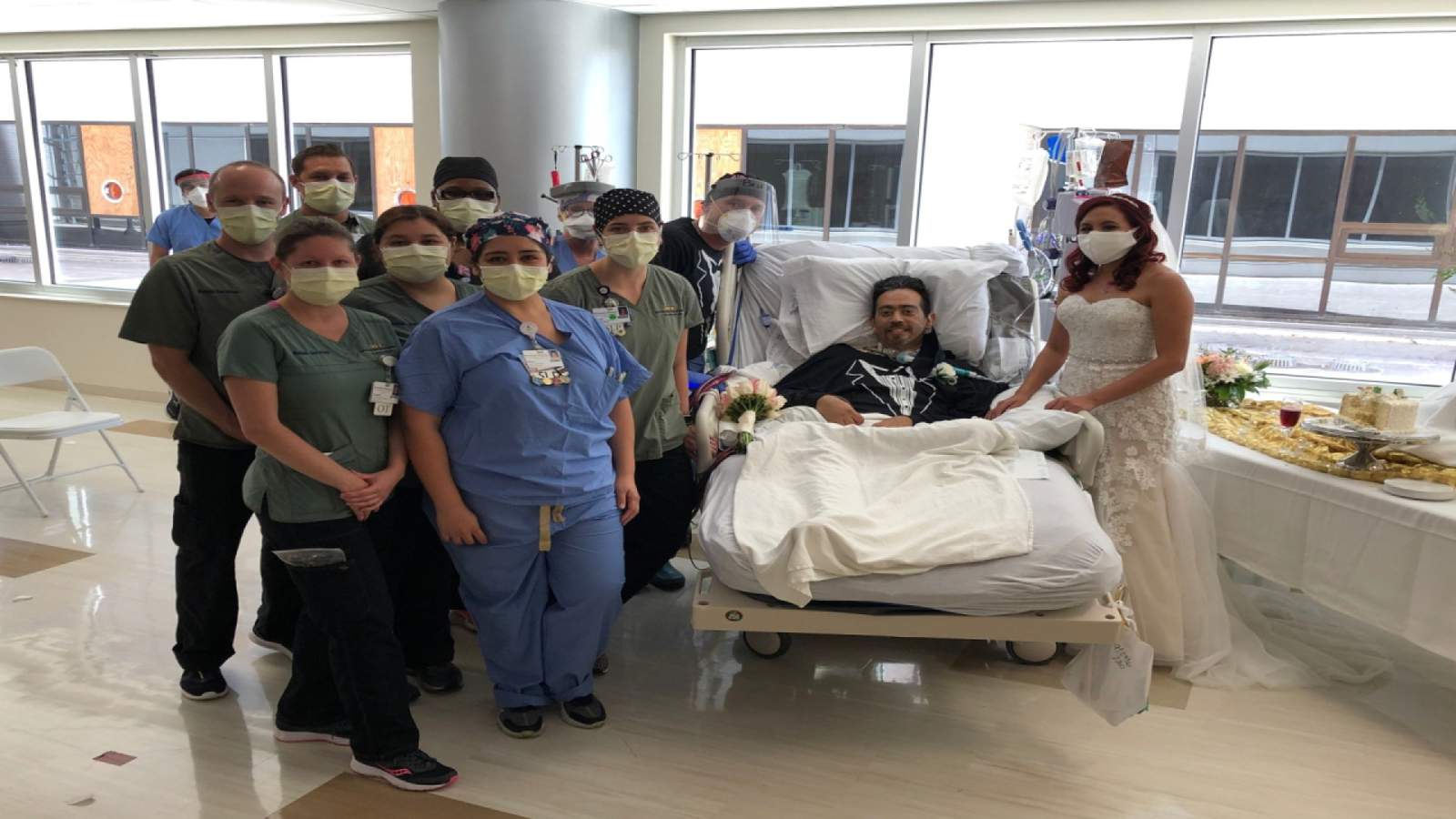 ‘COVID-19 really can’t stop love’: San Antonio patient marries fiancée while battling virus in hospital