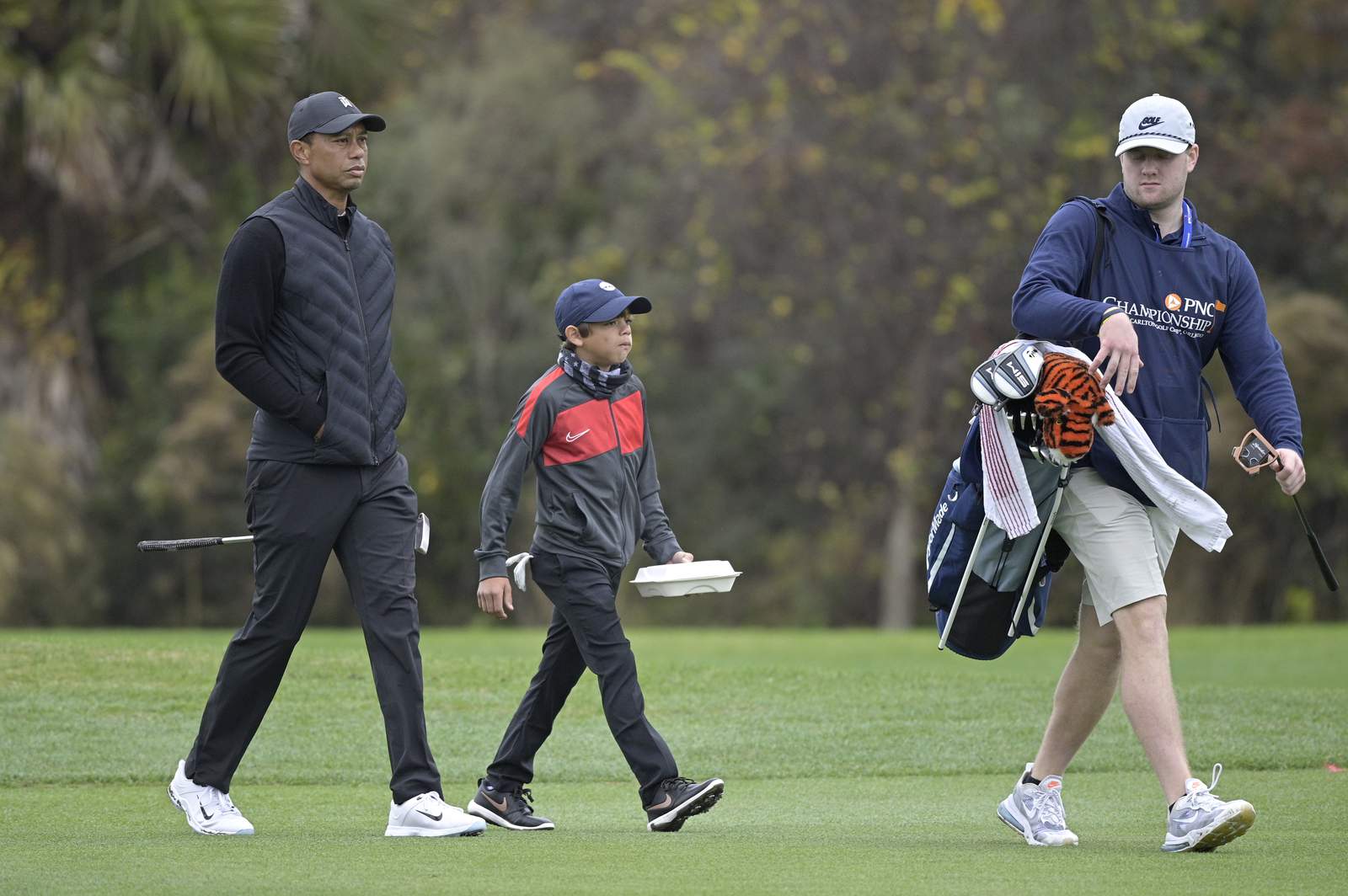 When it's Tiger Woods, the son becomes more famous than dad