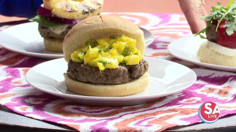 Recipe: Caribbean burger with mango salsa