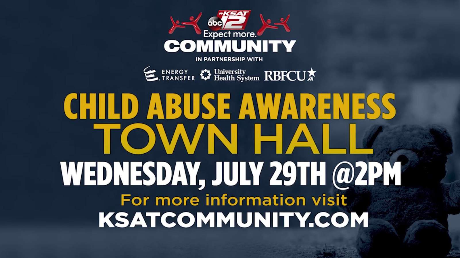 KSAT Community to hold Child Abuse Awareness Town Hall