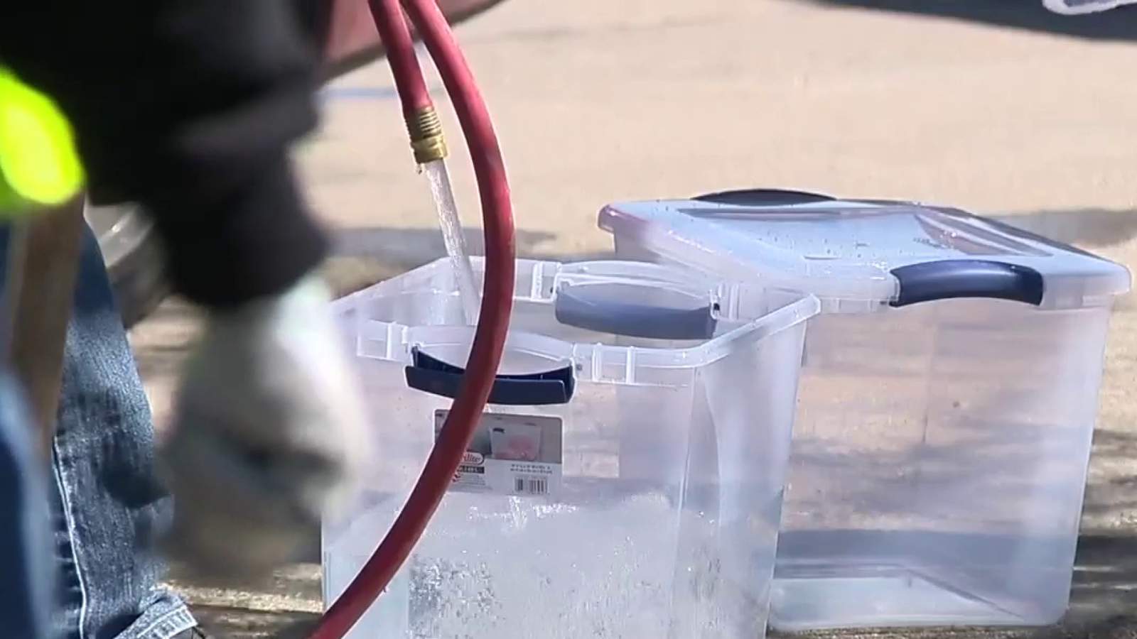 Frozen or burst pipes? SAWS helps affected customers with free water