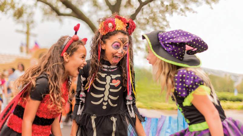 Halloween 👻, Day of the Dead River Parade, kids’ money questions and pumpkin bottle rockets!