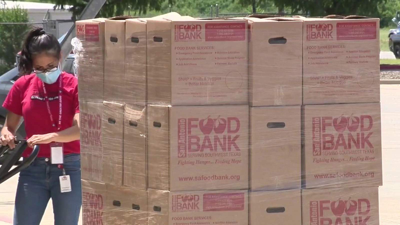 ‘Unprecedented need:’ San Antonio Food Bank has seen 30% increase in demand since onset of COVID-19 pandemic