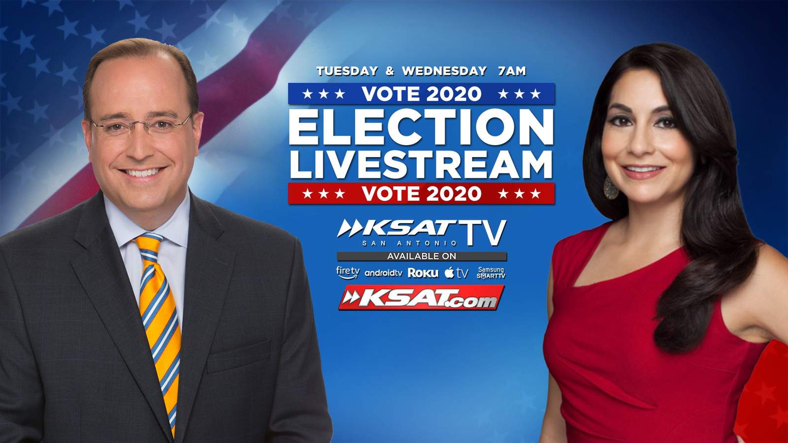 WATCH: Kick off Election Day 2020 with KSAT anchors, reporters with 7 a.m. livestream