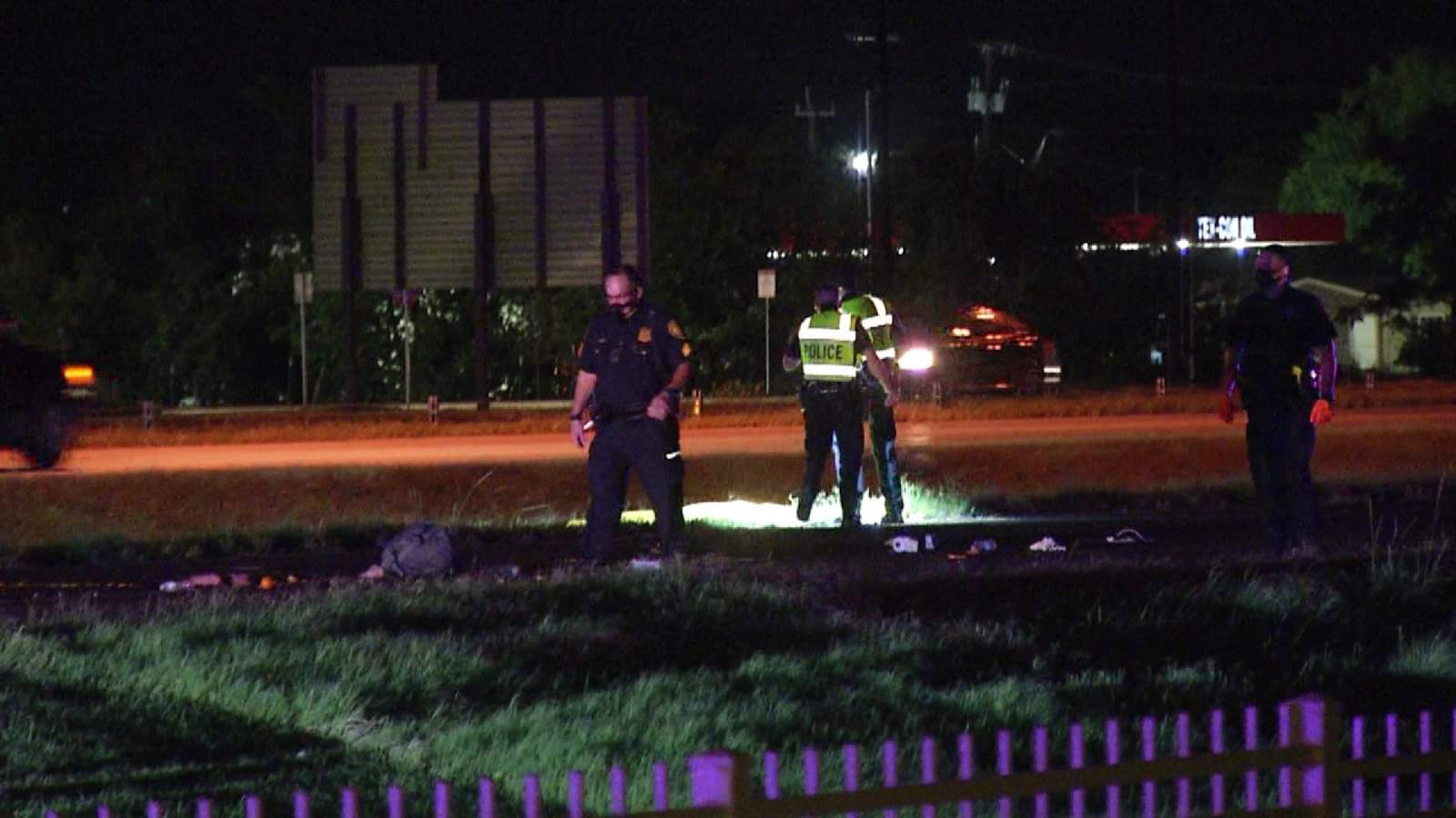 Man hit, killed by vehicle on access road of Loop 410, police say