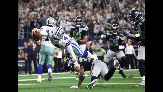GALLERY: Cowboys beat Seahawks 24-22, advance to NFC Divisional Round