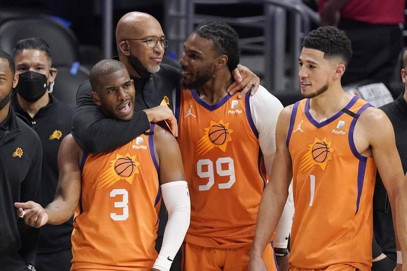 Chris Paul leads Suns past Clippers 130-103, into NBA Finals