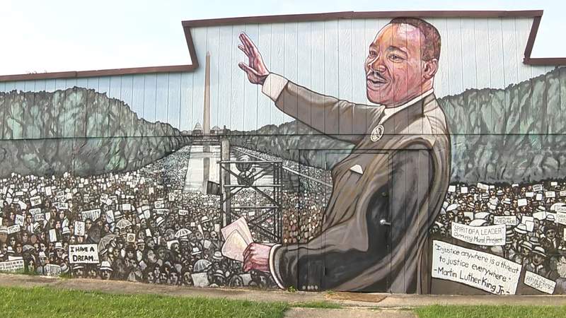 ‘If These Walls Could Talk’: Mural in honor of civil rights leader was dream for building owner