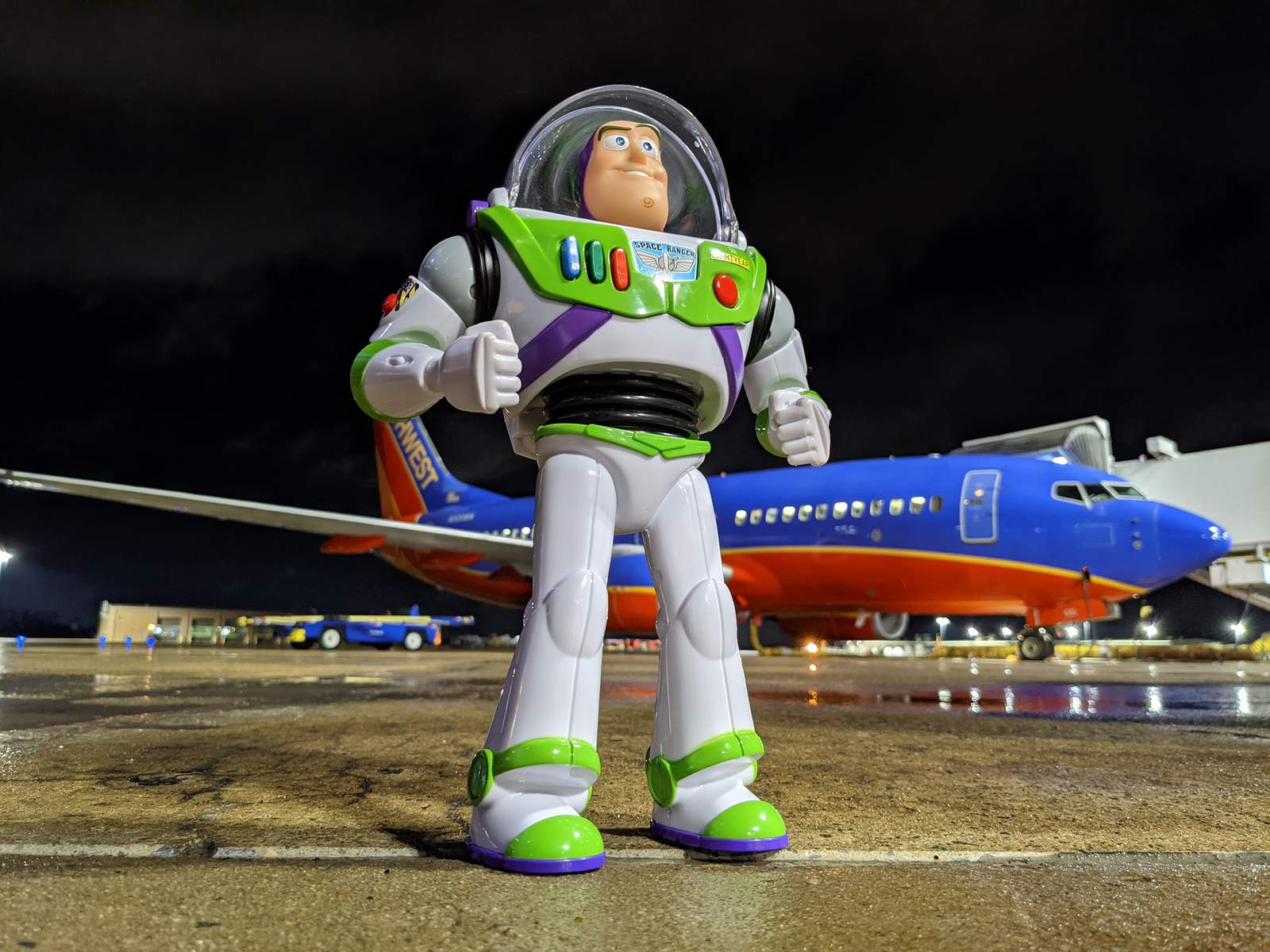Southwest Airlines employee in Dallas goes ‘to infinity and beyond’ to return boy’s Buzz Lightyear toy