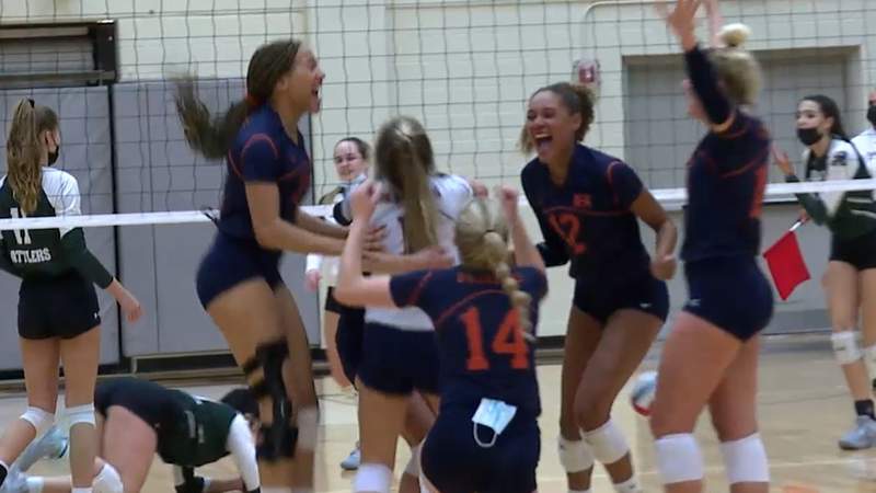 VOLLEYBALL HIGHLIGHTS: Brandeis erases third-set deficit, sweeps Reagan in District 28-6A clash