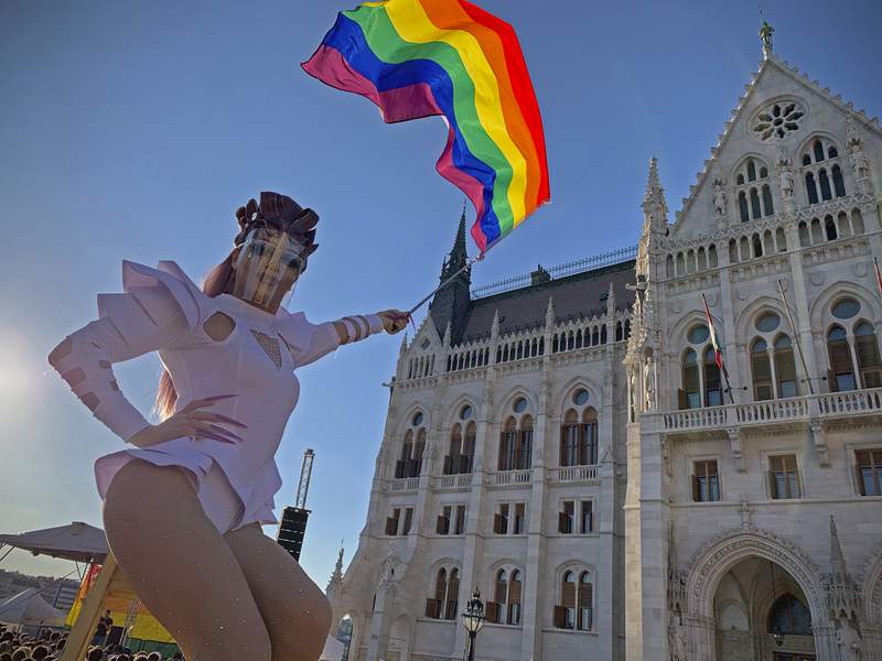 Thousands in Hungary protest anti-LGBT bills on eve of vote