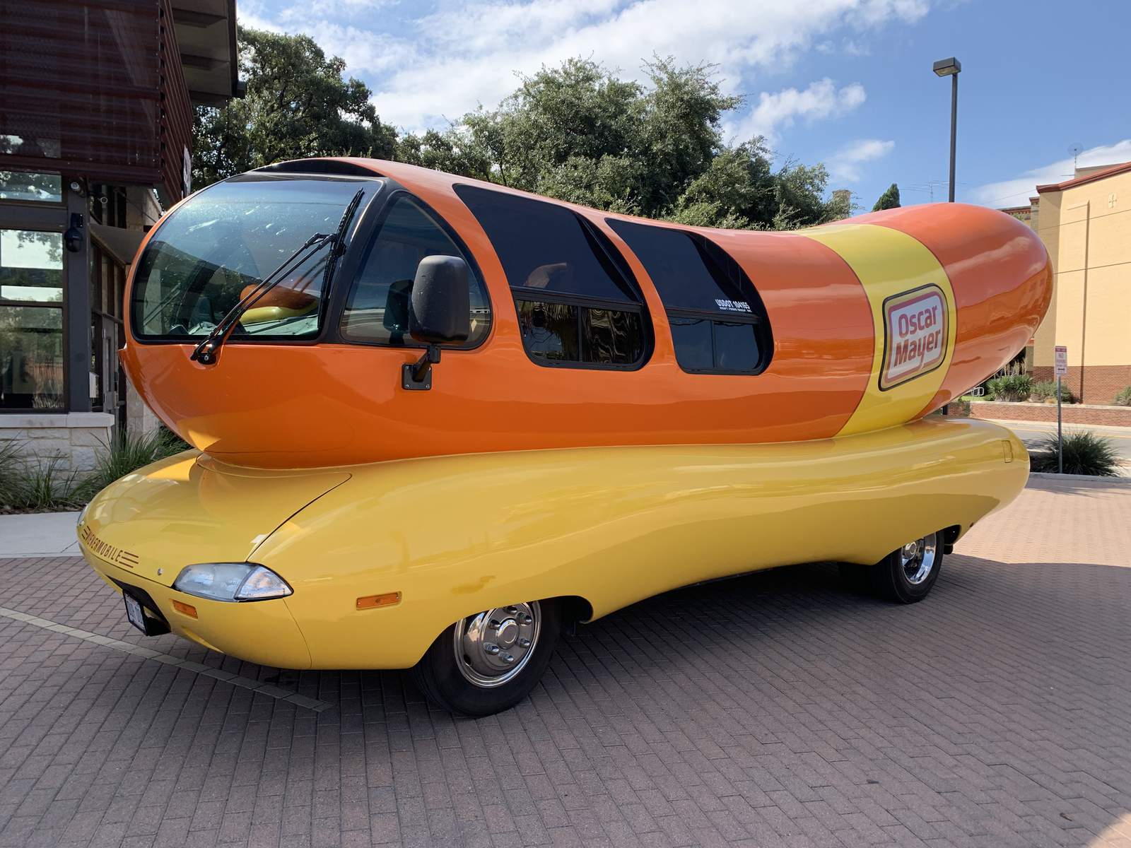 'Ketchup’ with the Oscar Mayer Wienermobile as it visits San Antonio