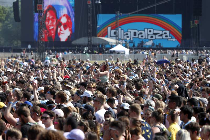 Illinois sees record pot sales, with boost from Lollapalooza