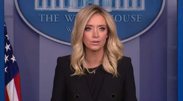 White House press secretary says shes never heard Trump 