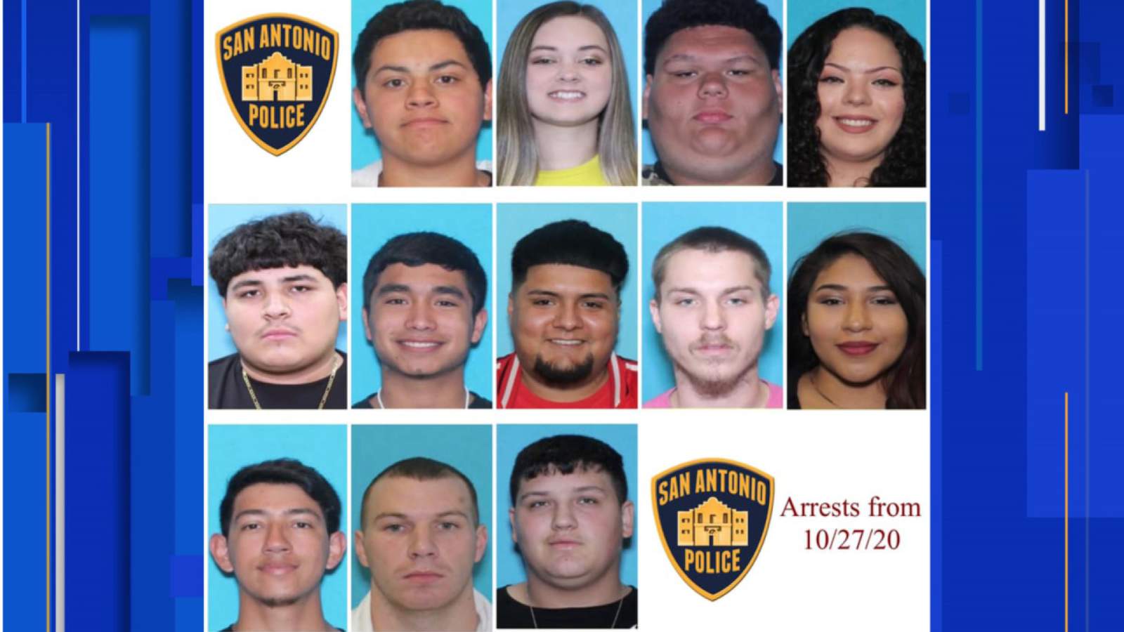 24 arrested, 12 vehicles towed in streetracing crackdown overnight, San Antonio police say